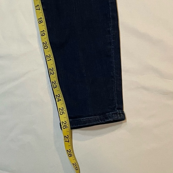 GAP High Rise Universal Legging Jeans With Button Pockets, Dark Blue, Size 10/30 - Picture 9 of 16
